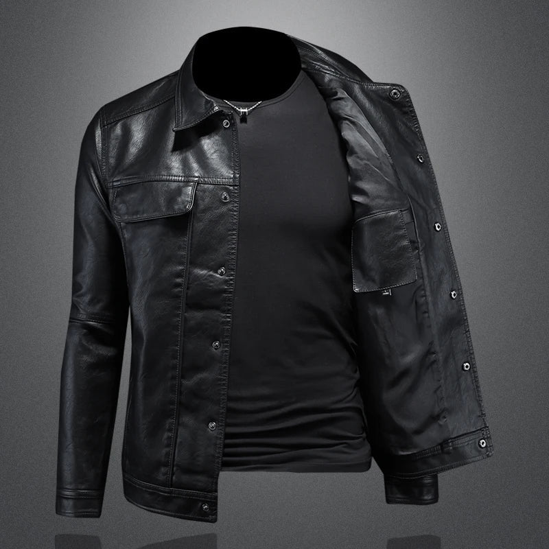 The Iconic Luxe Leather Jacket